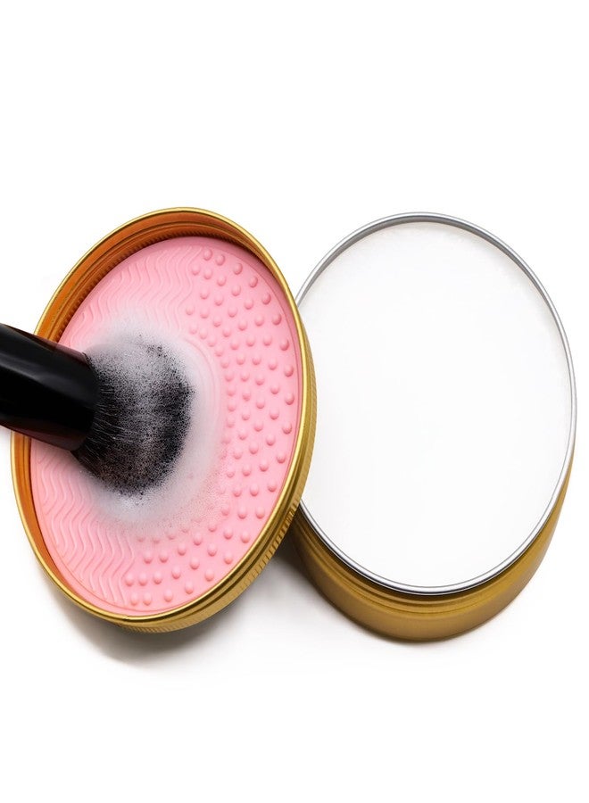 Embagol Makeup Brush Cleaner Solid Brush & Sponge Soap With Silicone Cleaning Pad, Vegan, Deep Cleaning, No Residue(100g/3.53oz) - Image 1